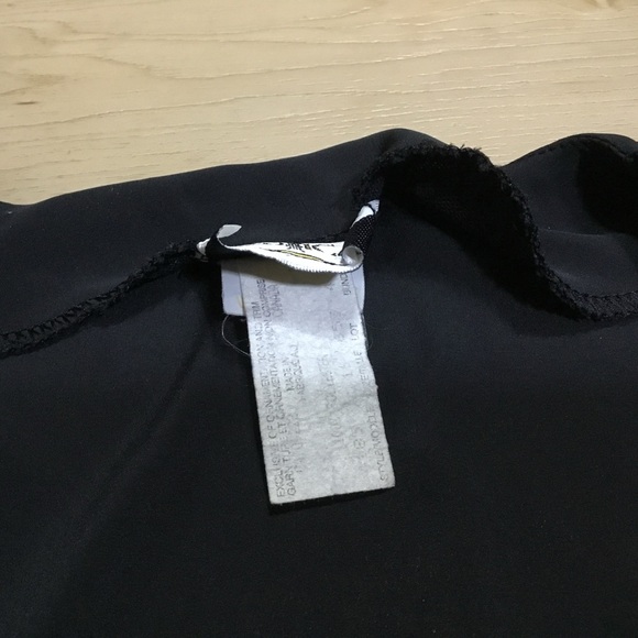 Jessica Black Gold-Button Blouse - Picture 3 of 7